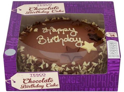 birthday cakes at tesco.